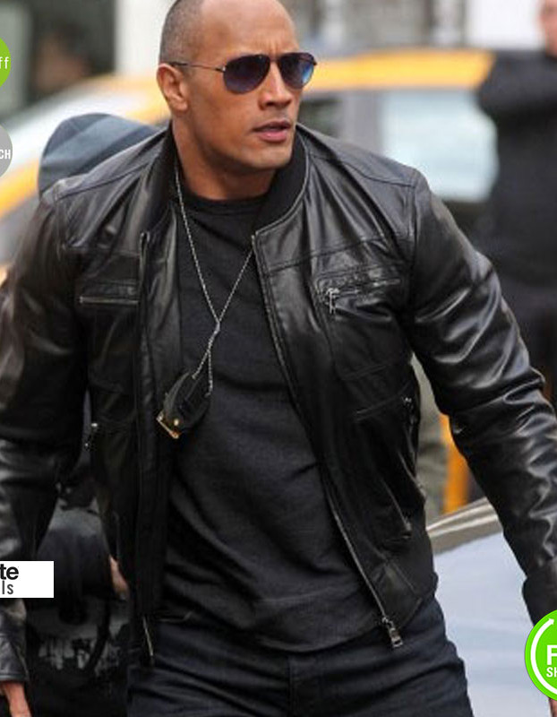 The Other Guys Dwayne Johnson Danson Black Jacket The Other Guys Dwayne Johnson Danson Black Jacket