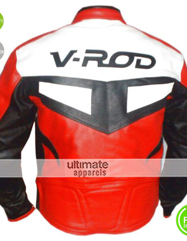 V ROD Men Wear Motorcycle Leather Jacket V ROD Men Wear Motorcycle Leather Jacket