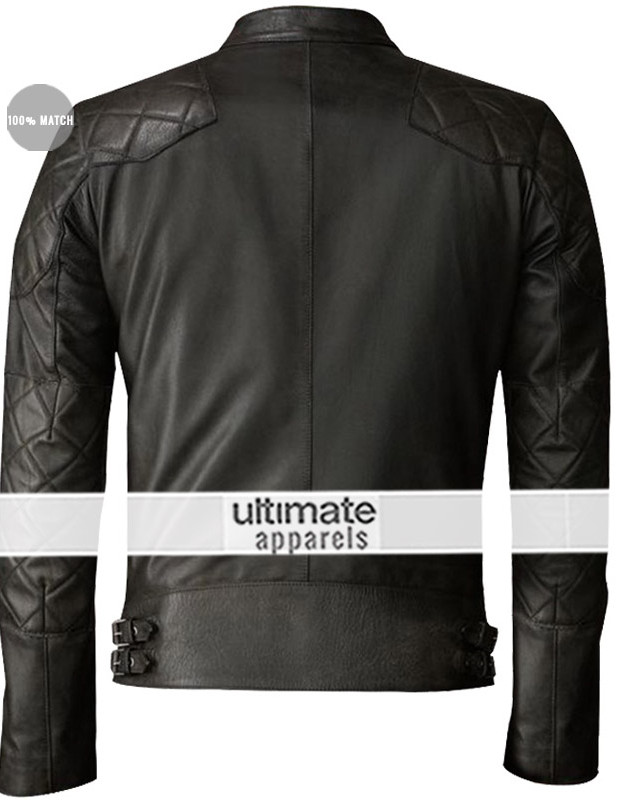 David Beckham Into The Unknown Motorcycle Black Jacket