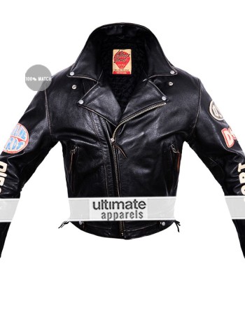 Diesel Leathers Pilot Flying Vintage Biker Jacket