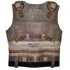 DSS Men's Brown Suede Leather Vest DSS Men's Brown Suede Leather Vest