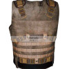 DSS Men's Brown Suede Leather Vest DSS Men's Brown Suede Leather Vest