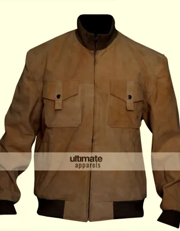 San Andreas Dwayne Johnson Brown Bomber Jacket