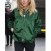 Ellie Goulding Green Bomber Jacket