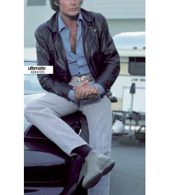 Knight Rider David Hasselhoff Black Jacket