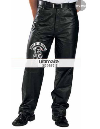 SONS OF ANARCHY JAX TELLER LEATHER PANT