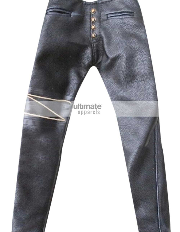 The Crow Movie Leather Costume Pant