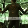 Batman Arkham City Riddler Costume Jacket Batman Arkham City Riddler Costume Jacket