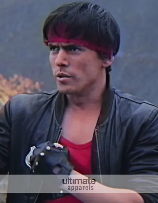 Kung Fury David Sandberg Black Leather Jacket Kung Fury David Sandberg Black Leather Jacket