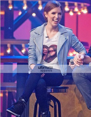 Lip Sync Battle Anna Kendrick Blue Jacket Lip Sync Battle Anna Kendrick Blue Jacket