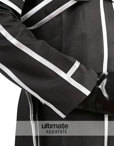 Sword Art Online Kirito Black Cosplay Jacket Costume