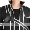 Sword Art Online Kirito Black Cosplay Jacket Costume