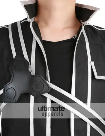 Sword Art Online Kirito Black Cosplay Jacket Costume