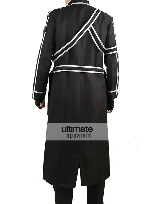 Sword Art Online Kirito Black Cosplay Jacket Costume