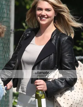 The Layover Kate Upton (Meg) Black Jacket