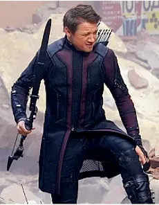 Avengers Age of Ultron Hawkeye (Jeremy Renner) Coat