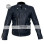 Brando Blue Biker Quilted Leather Jacket For Men