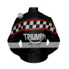 Ultimate Triumph Grandprix Black Leather Jacket Ultimate Triumph Grandprix Black Leather Jacket