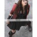 Avengers Age of Ultron Scarlet Witch Red Leather Jacket