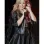 Demi Lovato Fringe Black Biker Moto Leather Jacket