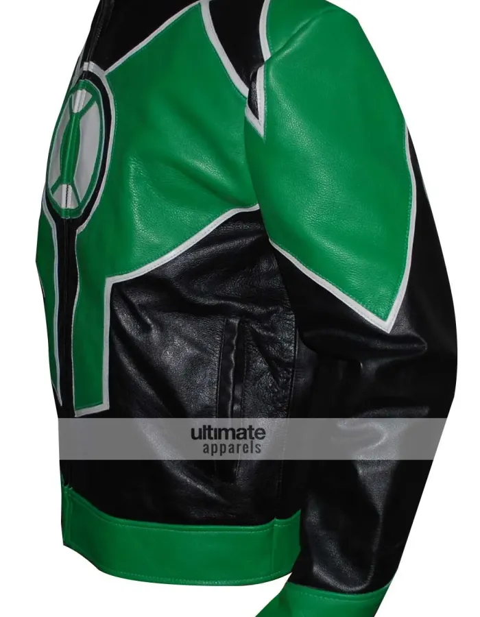 Green Lantern Ryan Reynolds Comics Motorcycle Jacket Green Lantern Ryan Reynolds Comics Motorcycle Jacket