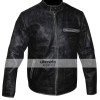 Tom Cruise Distressed Black Motorcycle Leather Jacket Tom Cruise Distressed Black Motorcycle Leather Jacket