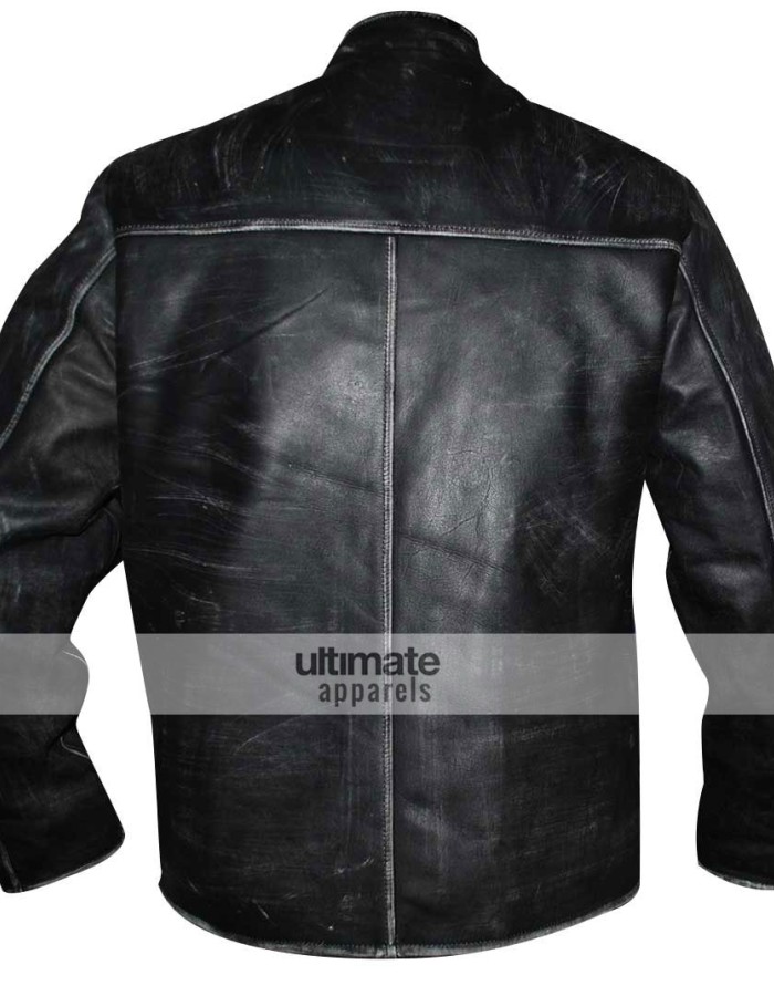 Tom Cruise Distressed Black Motorcycle Leather Jacket Tom Cruise Distressed Black Motorcycle Leather Jacket