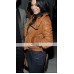 Vanessa Hudgens Brown Leather Bomber Jacket