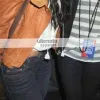 Vanessa Hudgens Brown Leather Bomber Jacket Vanessa Hudgens Brown Leather Bomber Jacket