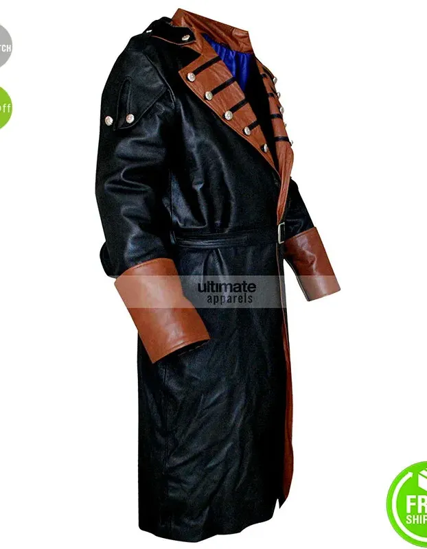 Assassins Creed Unity Arno Dorian Costume Trench Coat