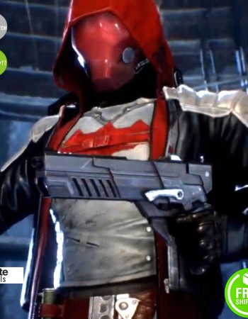 Batman Arkham Knight Red Hood Leather Vest Batman Arkham Knight Red Hood Leather Vest
