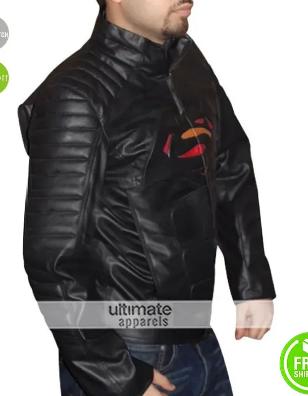 Batman Vs Superman Injustice DC Comics Black Real Leather Jacket Batman Vs Superman Injustice DC Comics Black Real Leather Jacket