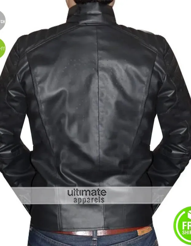 Batman Vs Superman Injustice DC Comics Black Real Leather Jacket Batman Vs Superman Injustice DC Comics Black Real Leather Jacket
