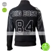 Big Boss Diamond Dogs Varsity Letterman Black Jacket Big Boss Diamond Dogs Varsity Letterman Black Jacket