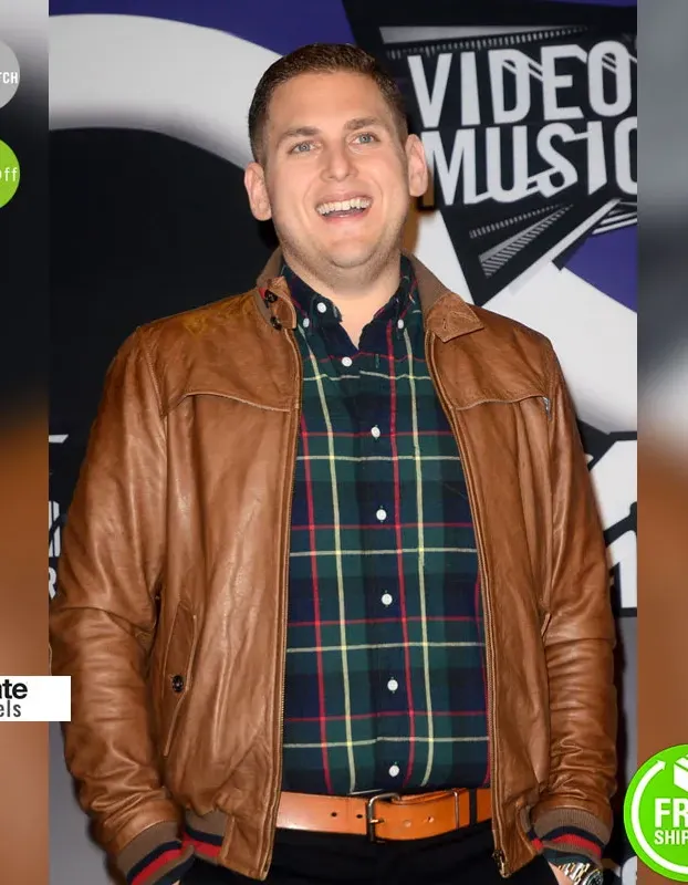 Jonah Hill Mtv Video Music Awards Brown Jacket