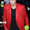 Justin Bieber Micheal Jackson Inspired Red Jacket