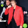 Justin Bieber Micheal Jackson Inspired Red Jacket