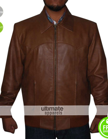 3 Days To Kill Kevin Costner (Ethan Renner) Leather Jacket
