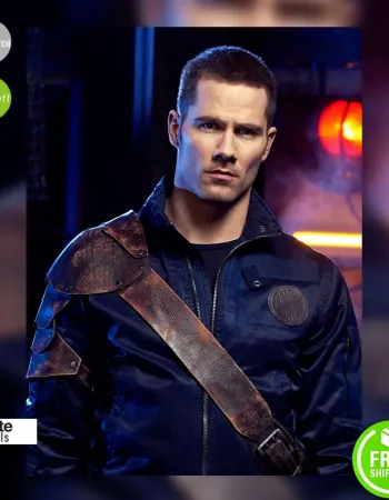 Killjoys Luke Macfarlane (D'Avin Jaqobis) Blue Costume Jacket