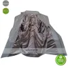 Light Grey Mens Leather Biker Style Jacket For Sale Light Grey Mens Leather Biker Style Jacket For Sale