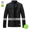 New Men's Fashion Slim Collar Grid Black/Brown Jacket Coat