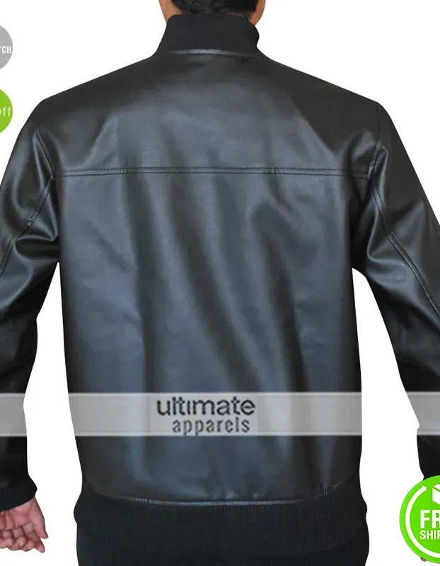 Neighbors Movie Zac Efron Black Bomber Jacket Neighbors Movie Zac Efron Black Bomber Jacket