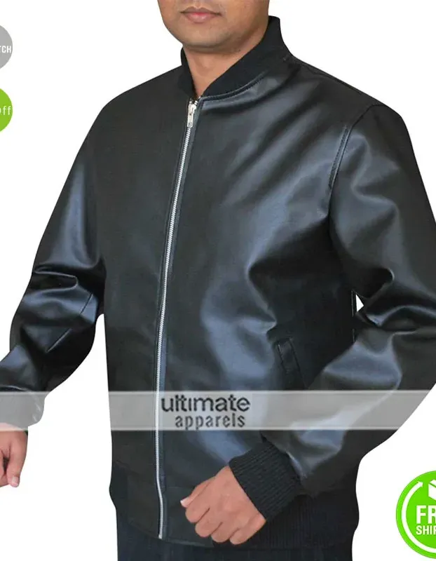 Neighbors Movie Zac Efron Black Bomber Jacket Neighbors Movie Zac Efron Black Bomber Jacket