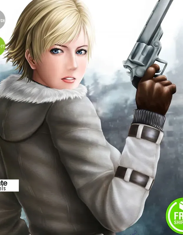 Resident Evil 6 Game Sherry Birkin Fur Jacket