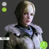 Resident Evil 6 Game Sherry Birkin Fur Jacket