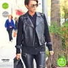 Ruby Rose Model Black Biker Stylish Women Jacket