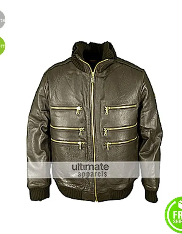 Swizz Beatz In Schott NYC Lambskin Bomber Jacket Swizz Beatz In Schott NYC Lambskin Bomber Jacket