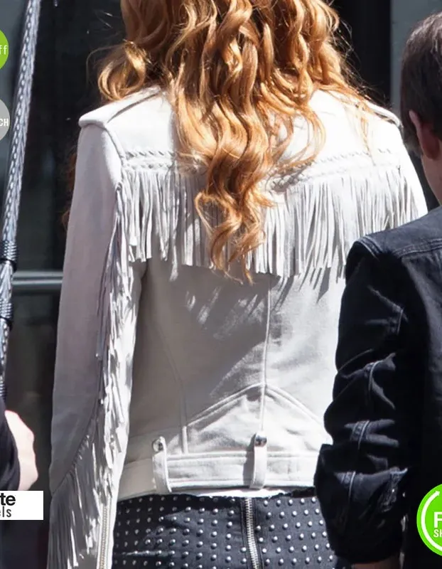 Alvin And The Chipmunks Road Chip Bella Thorne Fringe Jacket