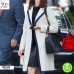 Anne Hathaway Intern Jules Ostin White Trench Coat