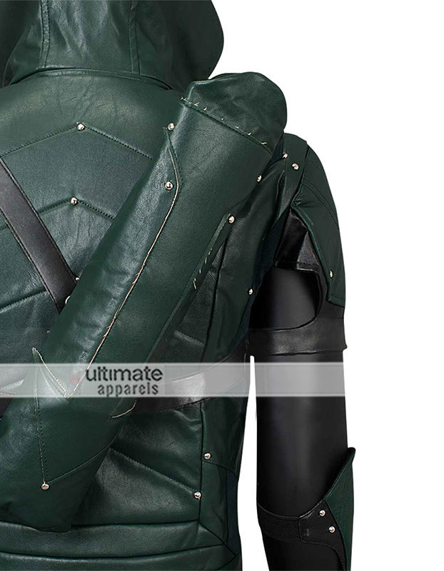Arrow Season 4 Stephen Amell Costume Leather Jacket Arrow Season 4 Stephen Amell Costume Leather Jacket